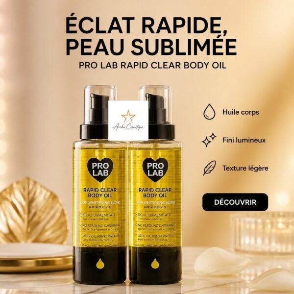 Huile pro lab rapid clear