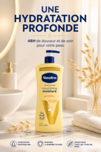 Lait vaseline nourishing moisture