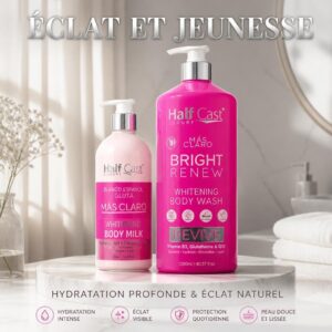LAIT ET GEL DOUCHE HALF CAST LUXURY (gamme)